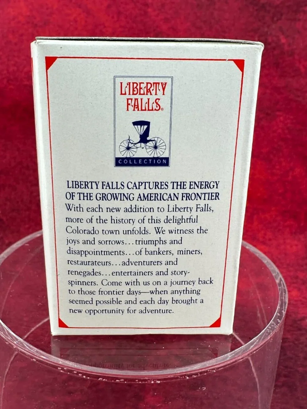THE LIBERTY FALLS HAND PAINTED PEWTER MINIATURE ACCESORY SET